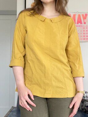 Peter Pan Collared Blouse